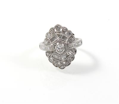 Diamantring zus. ca. 0,70 ct - Erlesener Schmuck