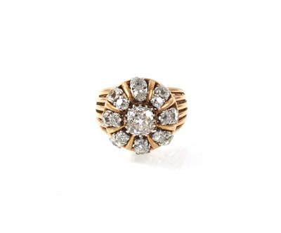 Diamantring zus. ca. 2,80 ct - Erlesener Schmuck