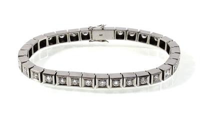 Brillantarmband zus. ca.3,50 ct - Schmuck-Weihnachtsauktion