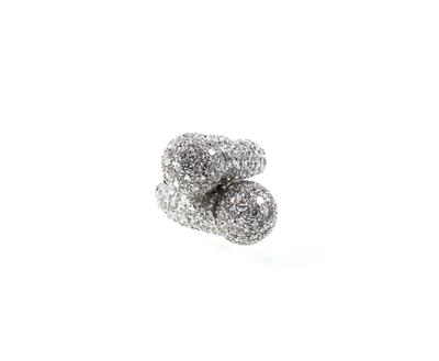 Brillantring zus. ca. 3,50 ct - Vánoční aukce - Klenoty