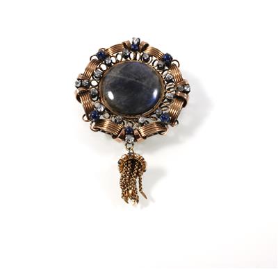 Diamant Labradoritanhänger - Christmas auction - Jewellery