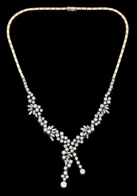 Diamantcollier zus. ca. 16 ct - Vánoční aukce - Klenoty