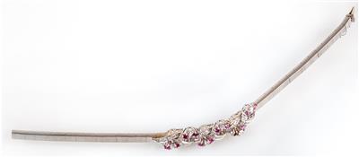 Brillant Rubinarmkette - Jewellery