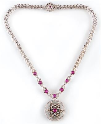 Brillant Rubincollier - Jewellery