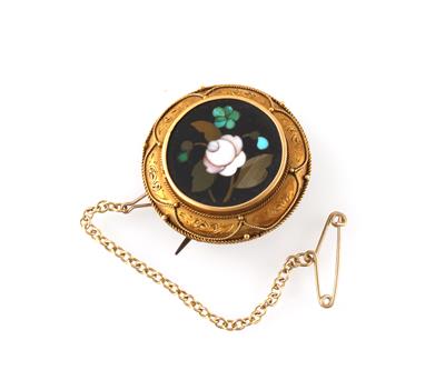 Pietra Dura Brosche - Exquisite jewellery