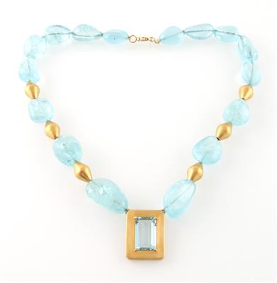 Aquamarincollier - Erlesener Schmuck