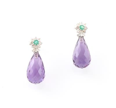 Amethystohrsteckgehänge - Exquisite jewellery