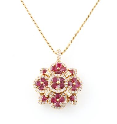 Brillant Rubinanhänger - Exquisite jewellery