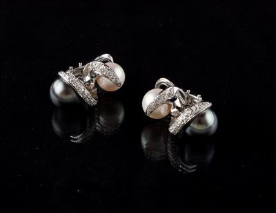 Brillant Südseekulturperlenohrclips - Exquisite jewellery