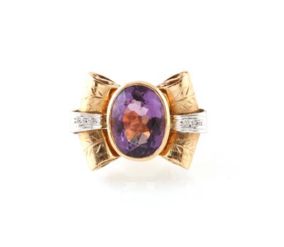 Brillant Amethystring - Exquisite jewellery