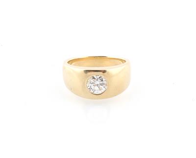 Brillantsolitärring ca. 0,95 ct - Erlesener Schmuck