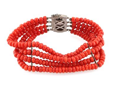 Korallen Armkette - Exquisite jewellery