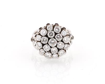 Brillantdamenring zus. ca. 2,55 ct - Exquisite jewellery