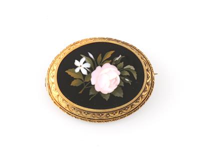 Pietra Dura Brosche - Exquisite jewellery