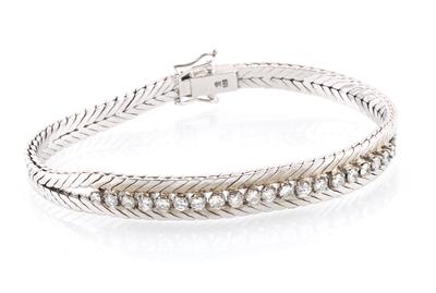 Brillantarmband zus. ca. 1,20 ct - Exkluzivní šperky