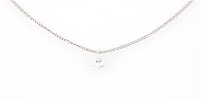 Diamantsolitärcollier ca. 0,55 ct - Gioielli scelti