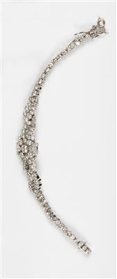 Brillantarmband zus. ca. 9,00 ct - Gioielli scelti