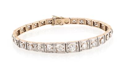 Diamantarmband zus. ca. 2,70 ct - Gioielli scelti