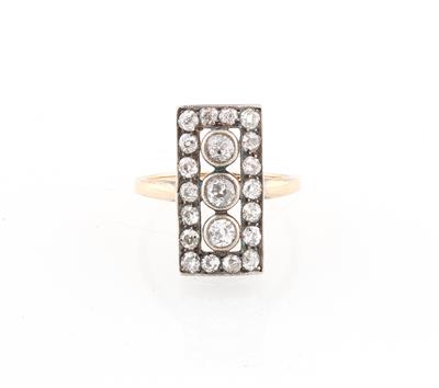 Diamantdamenring zus. ca. 1,25 ct - Exquisite jewellery