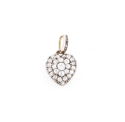 Diamantmedaillon Herz - Exkluzivní šperky