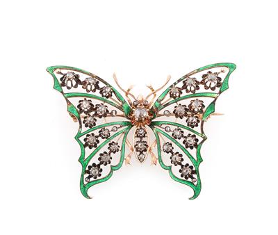 Schmetterlingsbrosche - Exquisite jewellery