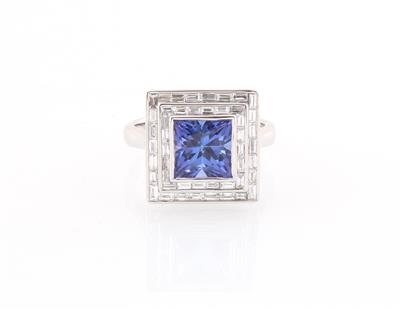 Diamant Tansanitring - Exquisite jewellery