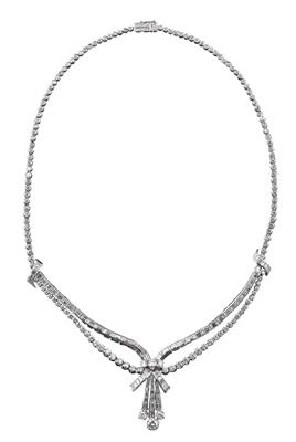 Diamantcollier zus. ca. 13 ct - Erlesener Schmuck