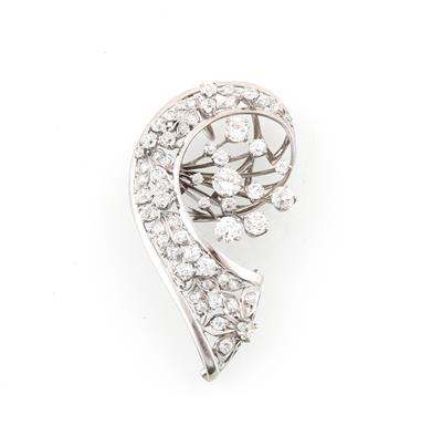 Diamantanhänger zus. ca. 5,42 ct - Exquisite jewellery