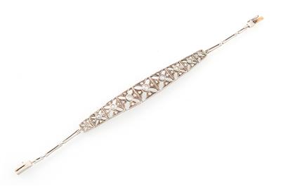 Diamantarmband zus. ca. 1 ct - Exquisite jewellery