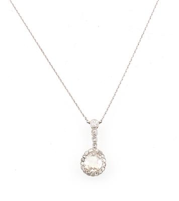 Diamantcollier zus. ca. 0,80 ct - Exkluzivní šperky