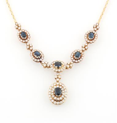 Brillant Saphir Collier - Gioielli scelti