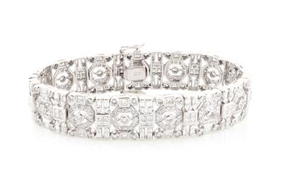 Diamantarmband zus. ca. 6,40 ct - Exquisite jewellery