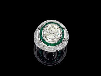 Diamantring ca. 4,80 ct L-M/ vvsi2-vsi1 - Exquisite jewellery