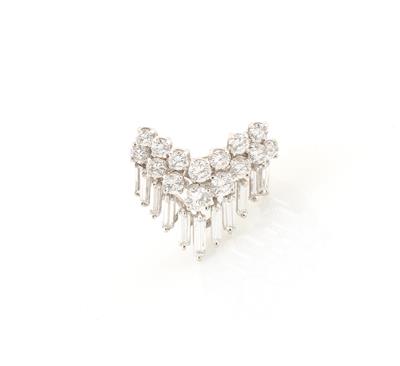 Diamantring zus. ca. 2,6 ct - Erlesener Schmuck - Walzerzauber