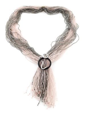 Labradorit Rosenquarzcollier - Exquisite jewellery
