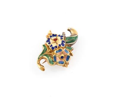 Biedermeier Brosche - Exquisite jewellery