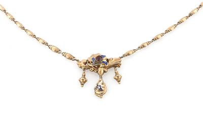 Biedermeier Collier - Erlesener Schmuck