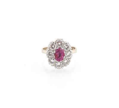 Brillant Rubin Ring - Gioielli scelti