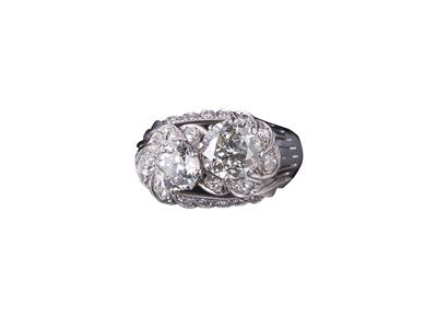 Diamantring zus. ca. 3,20 ct - Exkluzivní šperky