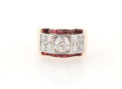 Brillantring zus. ca. 1,30 ct - Exquisite jewellery