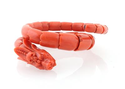 Korallen Armspange Drache - Exkluzivní šperky