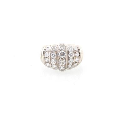 Brillantring zus. ca. 2 ct - Erlesener Schmuck