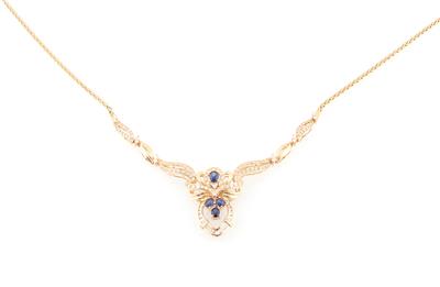 Brillant Saphircollier - Exquisite jewellery