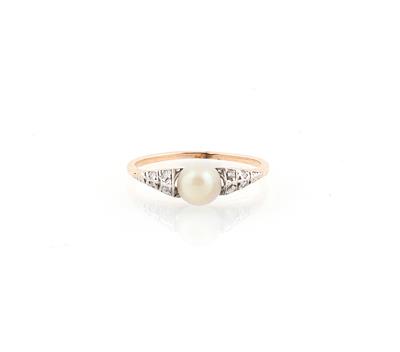Diamant Kulturperlen Ring - Exquisite jewellery