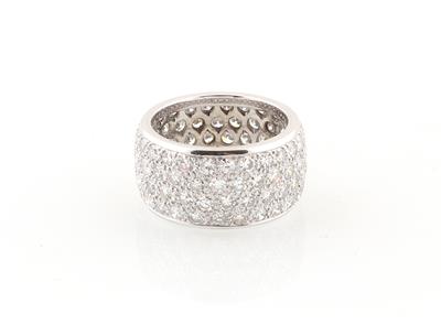 Diamantring zus. ca. 3,50 ct - Exquisite jewellery