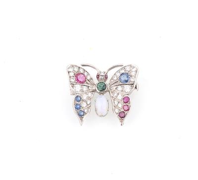 Brillantbrosche Schmetterling - Exquisite jewellery