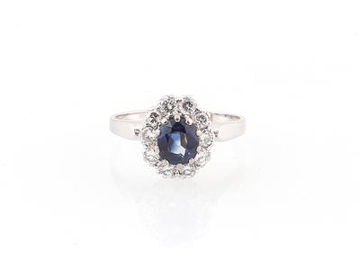 Brillantdamenring zus. ca. 0,60 ct - Exquisite jewellery