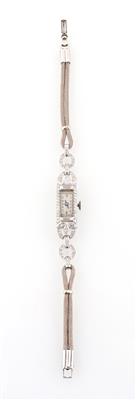 Diamant Damenarmband Uhr zus. ca. 1,15 ct - Exquisite jewellery