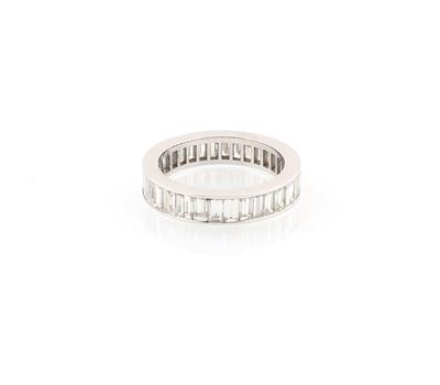 Diamant Memoryring zus. ca. 2,10 ct - Erlesener Schmuck