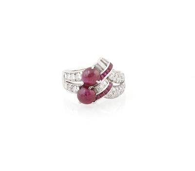 Diamant Rubinring - Erlesener Schmuck